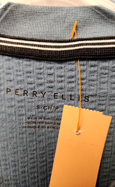 NWT Perry Ellis Men's Size S Blue Shirt