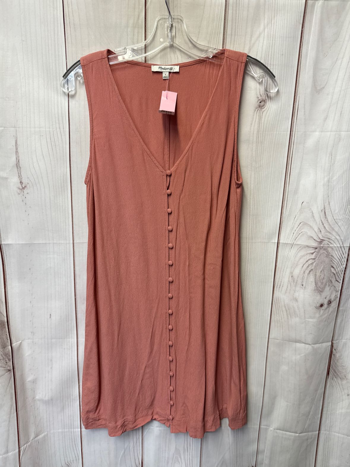 Madewell Women's Size S Pink Dress