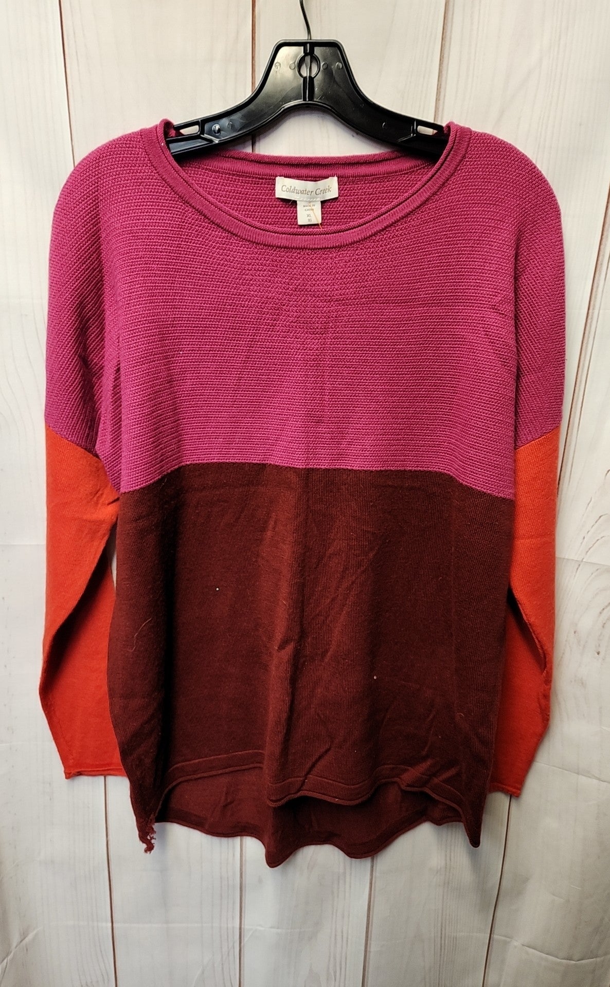 Coldwater Creek Women's Size XL Pink Sweater