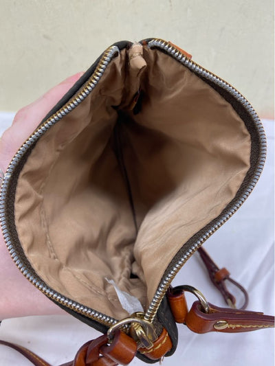 Dooney & Bourke Brown Nylon Purse Bag