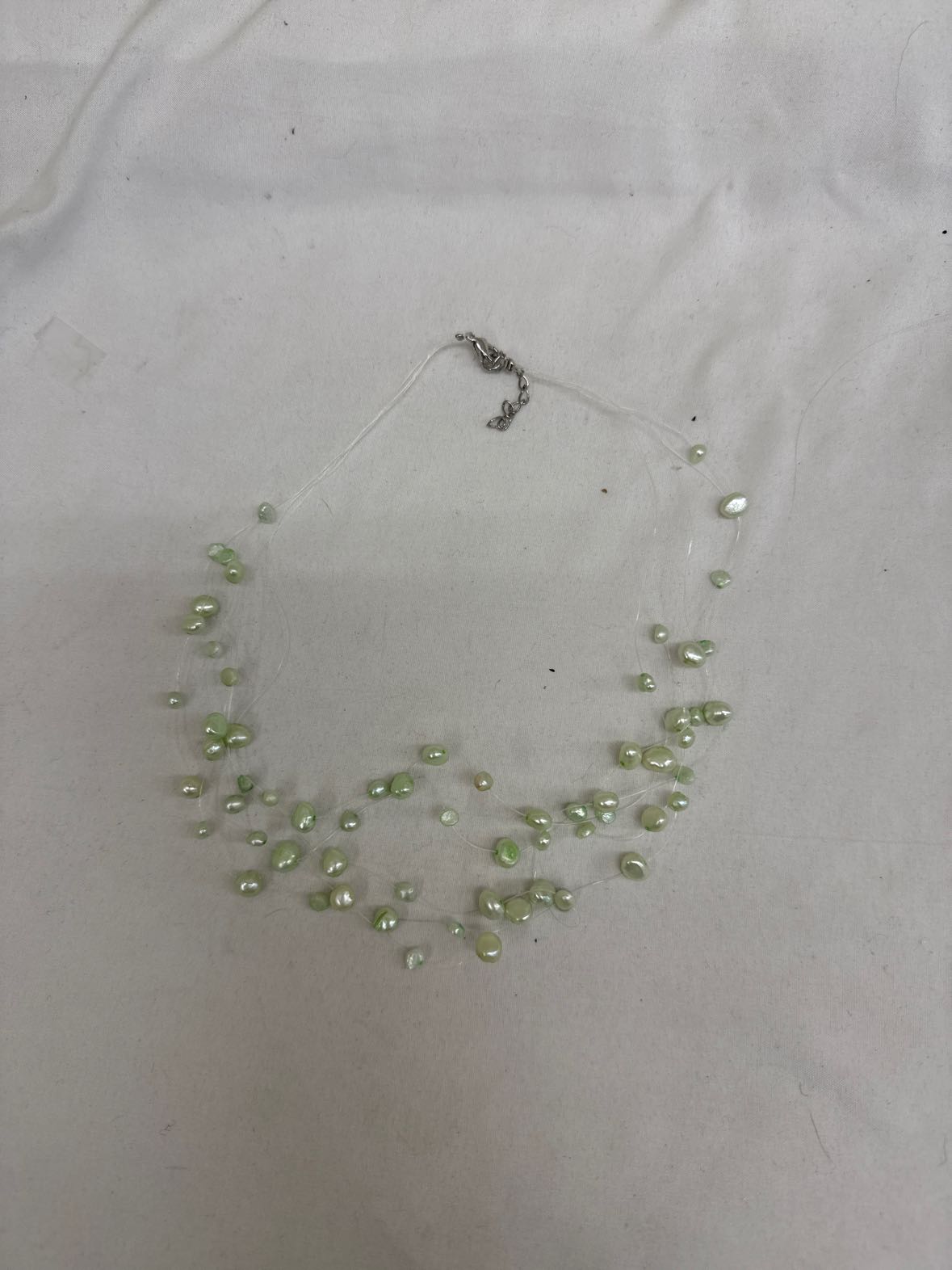 Green Beaded Necklace