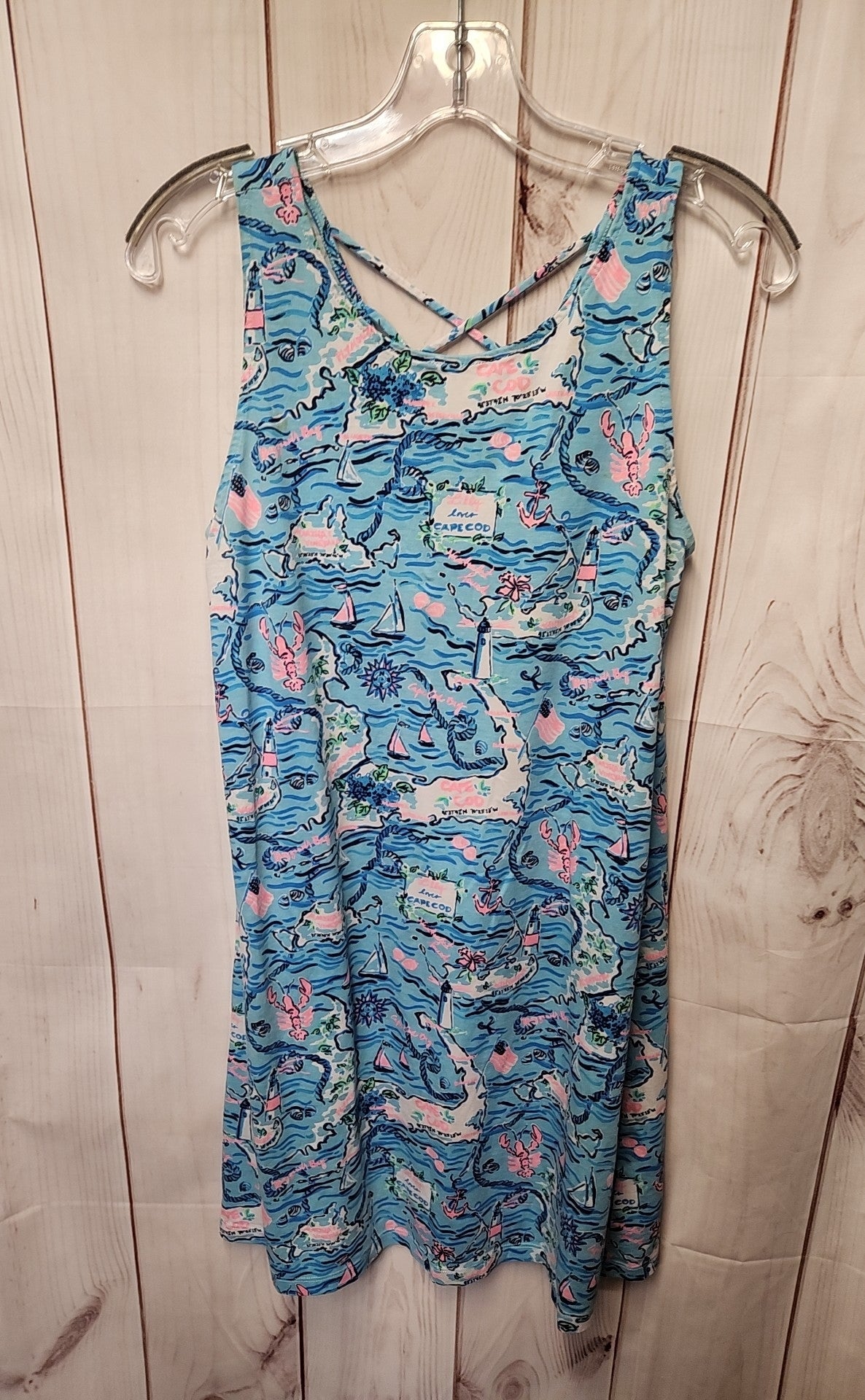 Lilly Pulitzer Women's Size S Blue Dress