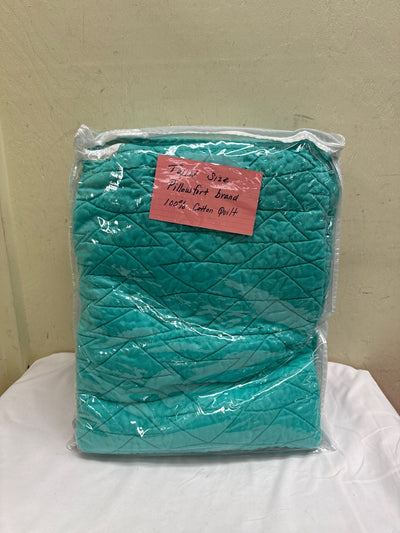 Pillow Fort Twin Size Cotton Quilt Blanket