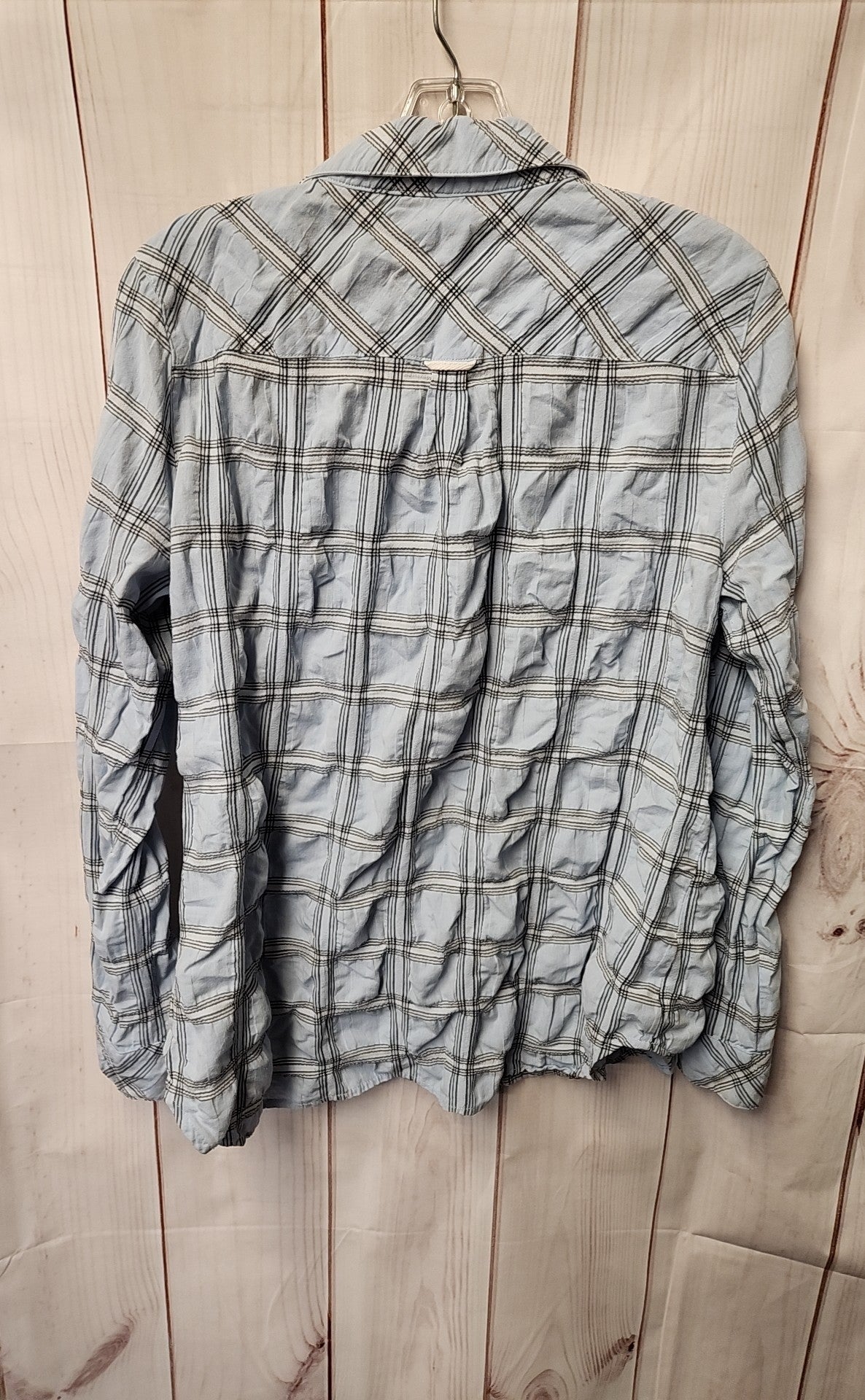 Kut from the Kloth Women's Size L Blue Long Sleeve Top