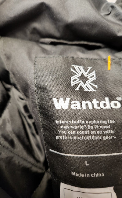 Wantdo Women's Size L Black Jacket