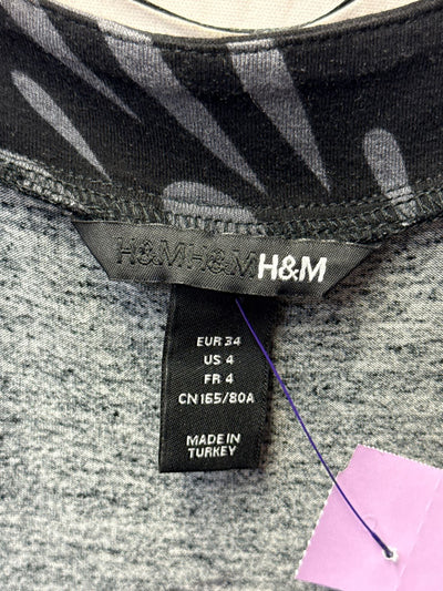 H&M Women's Size 4 Black Dress