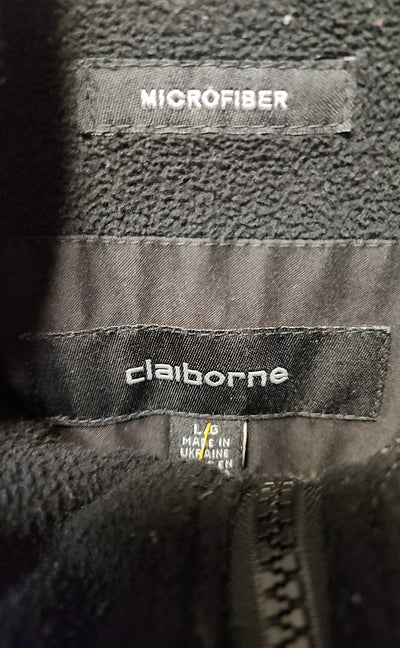 Claiborne Men's Size L Black Jacket