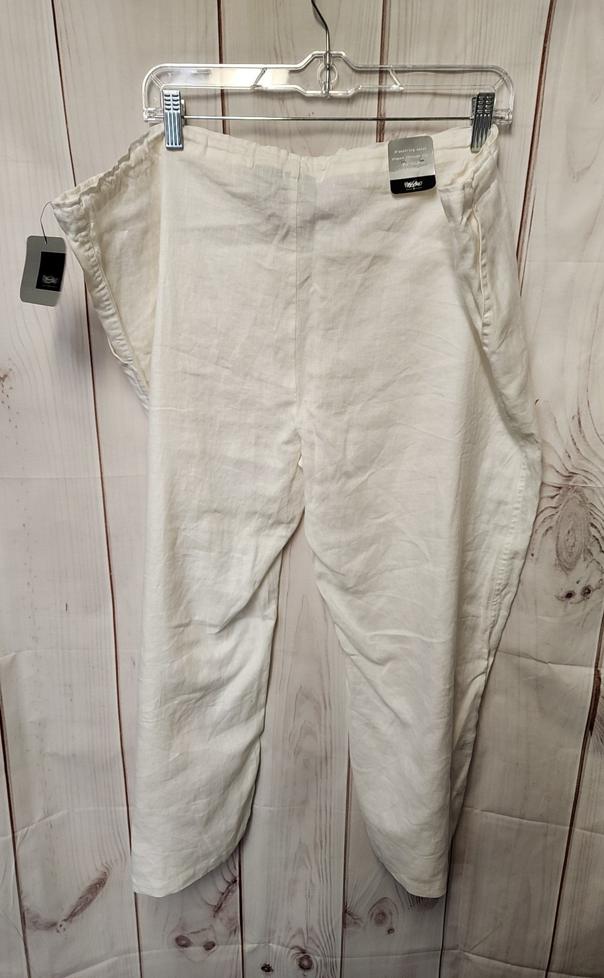 NWT Mossimo Women's Size XXL White Linen Pants
