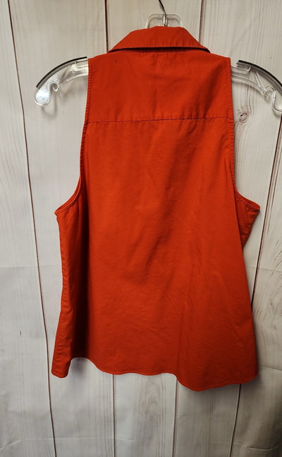 Laundry by Shelli Segal Women's Size L Red Sleeveless Top