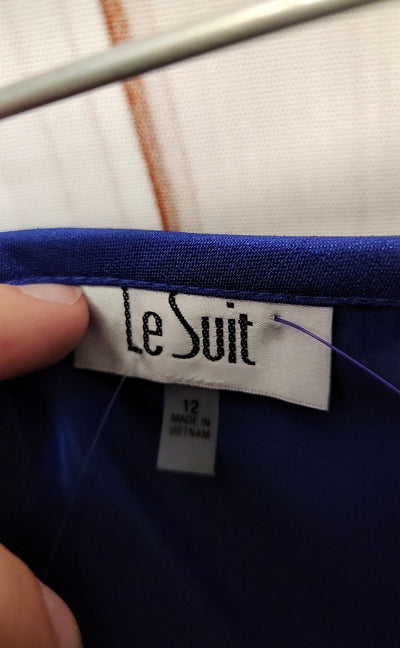NWT Le Suit Women's Size 12 Blue Skirt