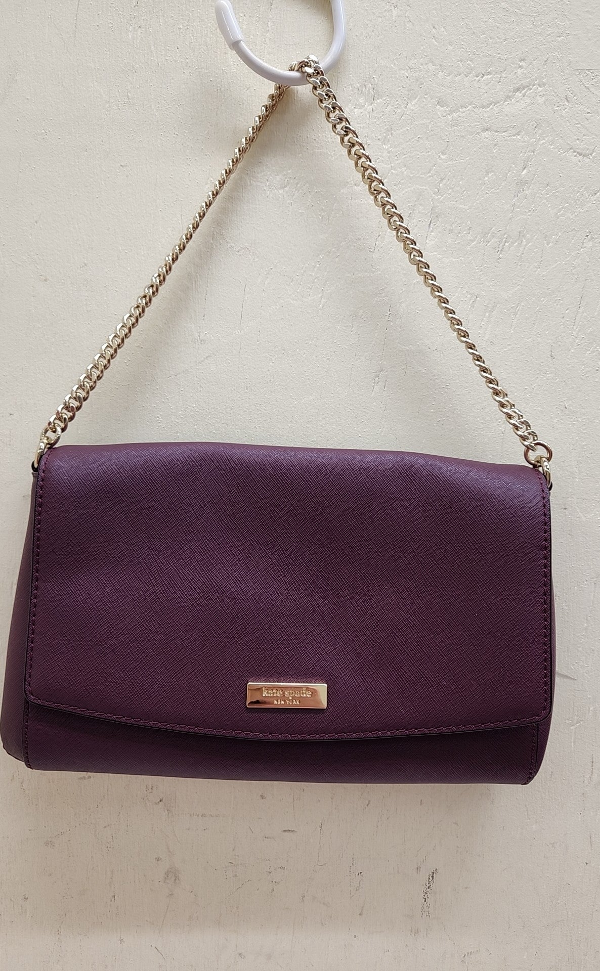 Kate Spade Purple Leather Purse Bag