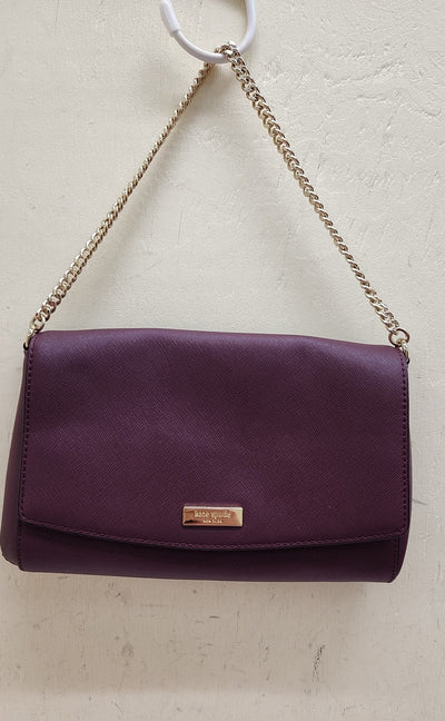 Kate Spade Purple Leather Purse Bag