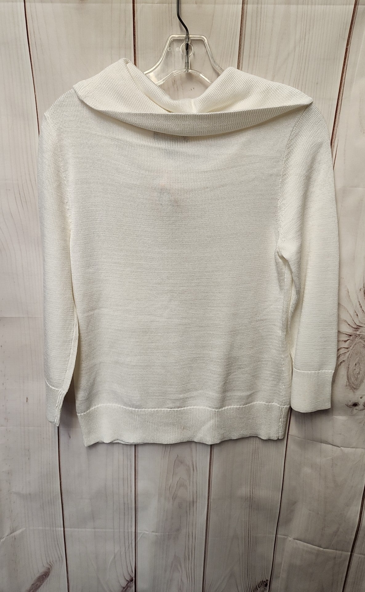 Chaps Women's Size M White Sweater