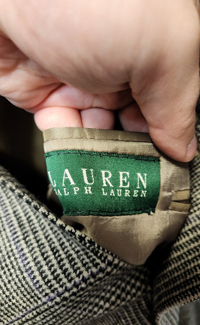 Lauren by Ralph Lauren Men's Size 44 Gray Wool Sport Coat
