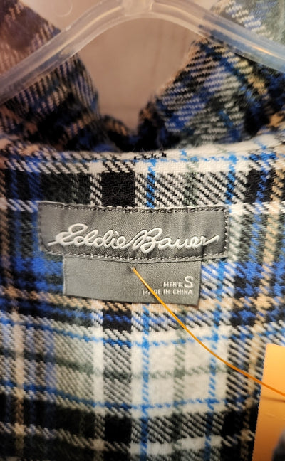 Eddie Bauer Men's Size S Blue Shirt
