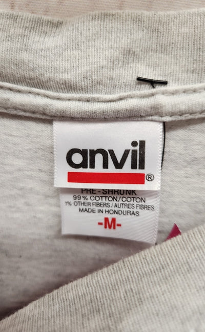 Anvil Men's Size M Gray Shirt