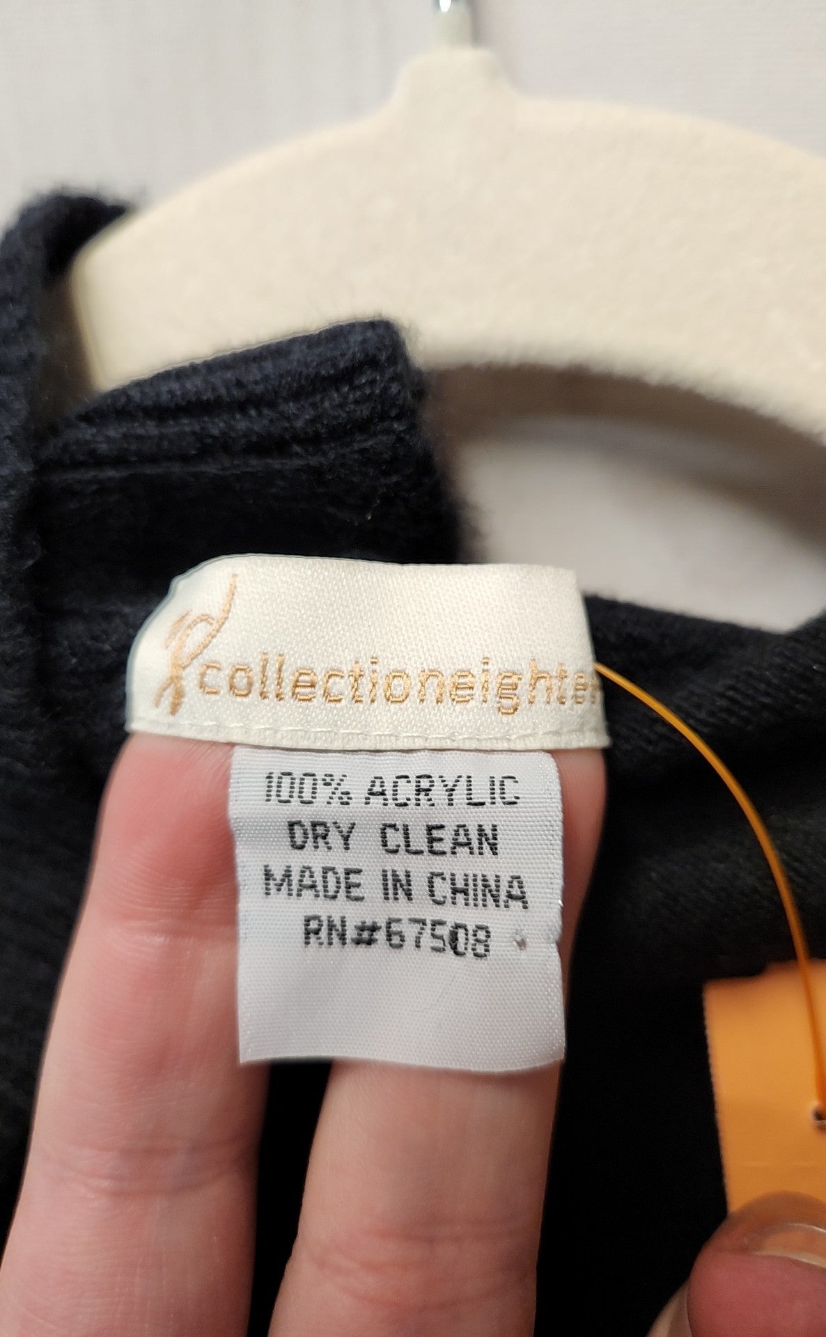 Collection Eighteen Women's Size One Size Black Shawl