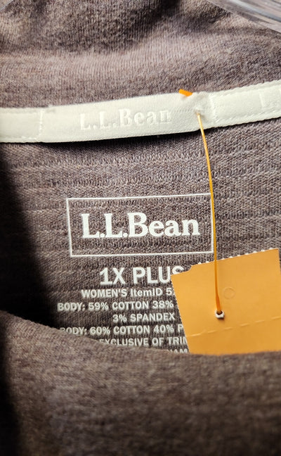 LL Bean Women's Size 1X Purple Sweater