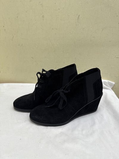 Franco Sarto Women's Size 8-1/2 Black Boots Shoes
