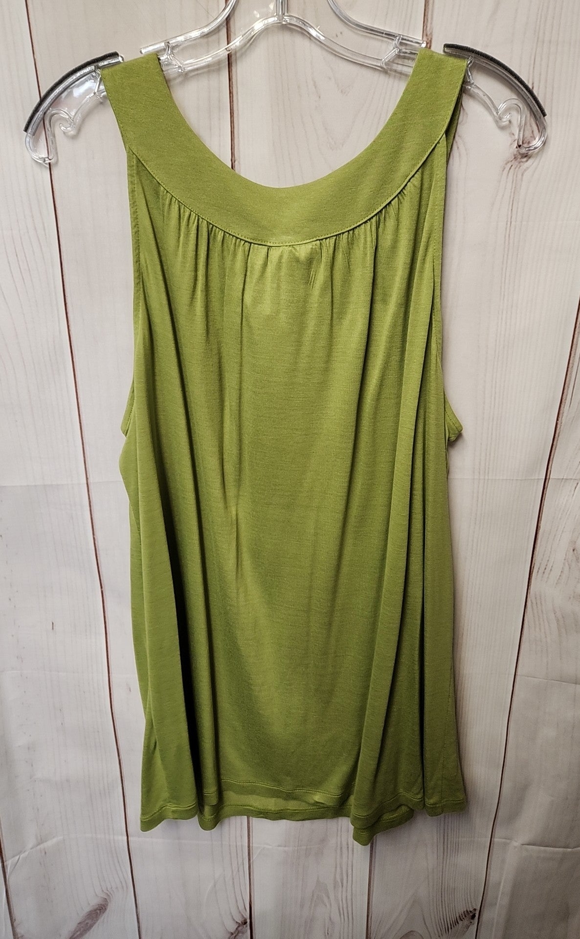 Apt 9 Women's Size XL Green Sleeveless Top