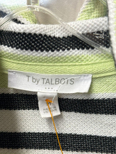 Talbots Women's Size M Green 3/4 Sleeve Top