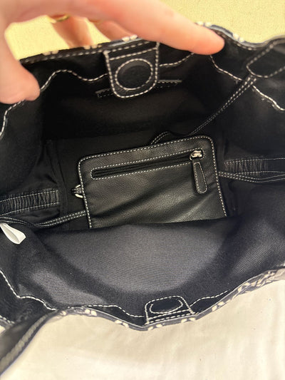 Talbots Black Purse Bag