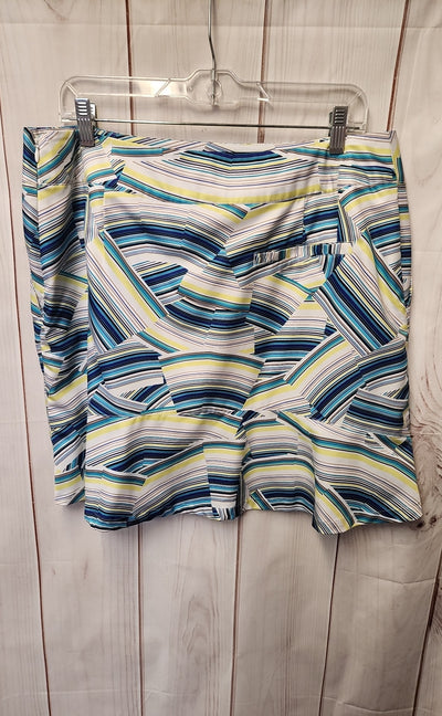 Tail White Label Women's Size 14 White & Blue Skorts