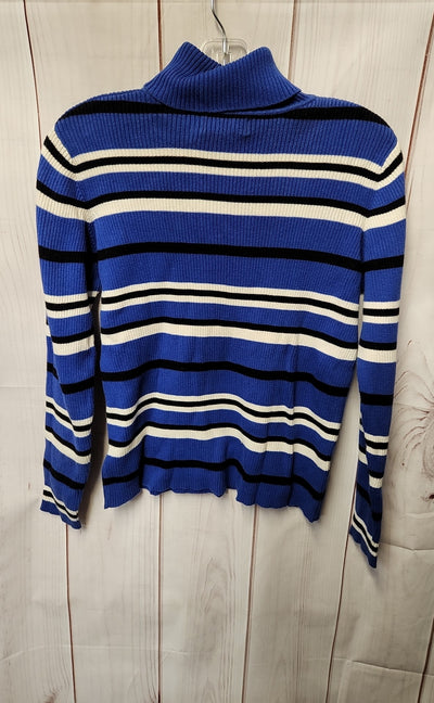 Karen Scott Women's Size M Petite Blue Sweater