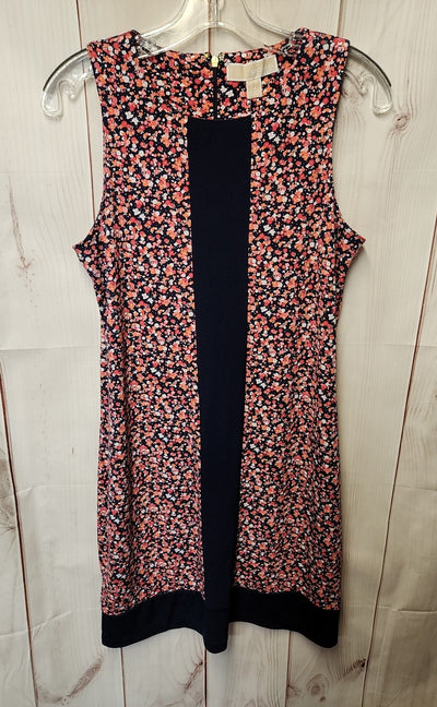 Michael Kors Women's Size M Pink & Blue Dress