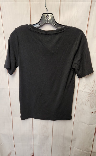 Gap Women's Size M Black Short Sleeve Top
