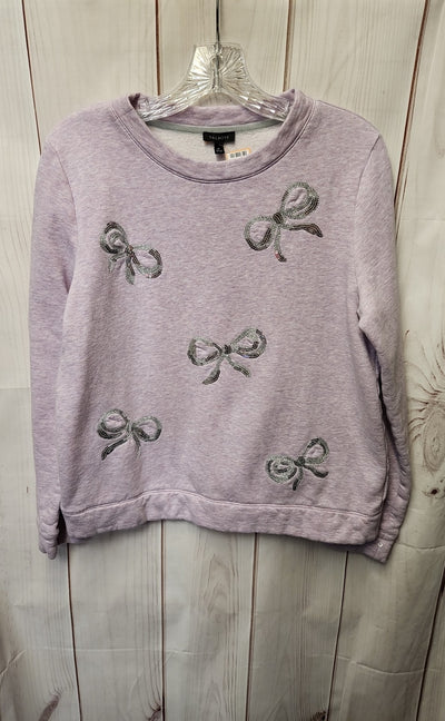 Talbots Women's Size M Purple Sweatshirt