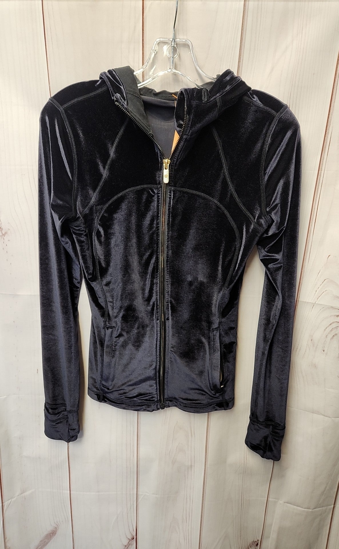 Lululemon Women's Size 6 Black Define Velvet Jacket