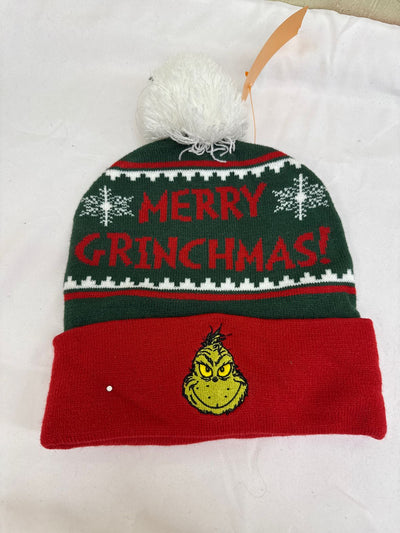 Grinch Red & Green Hat