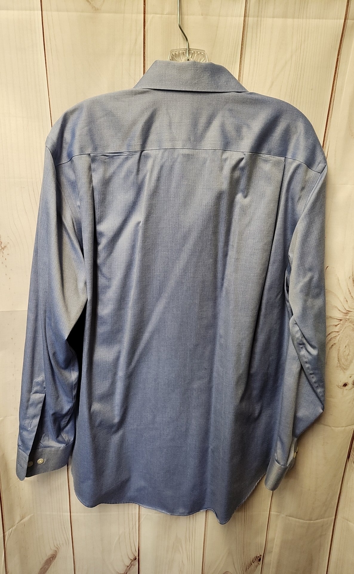 Pronto Uomo Men's Size L Blue Shirt