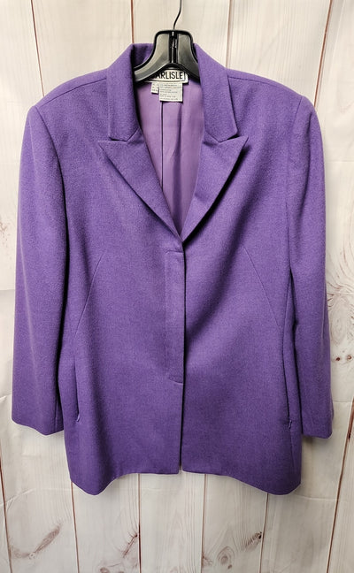 Carlisle Women's Size 16 Purple Coat
