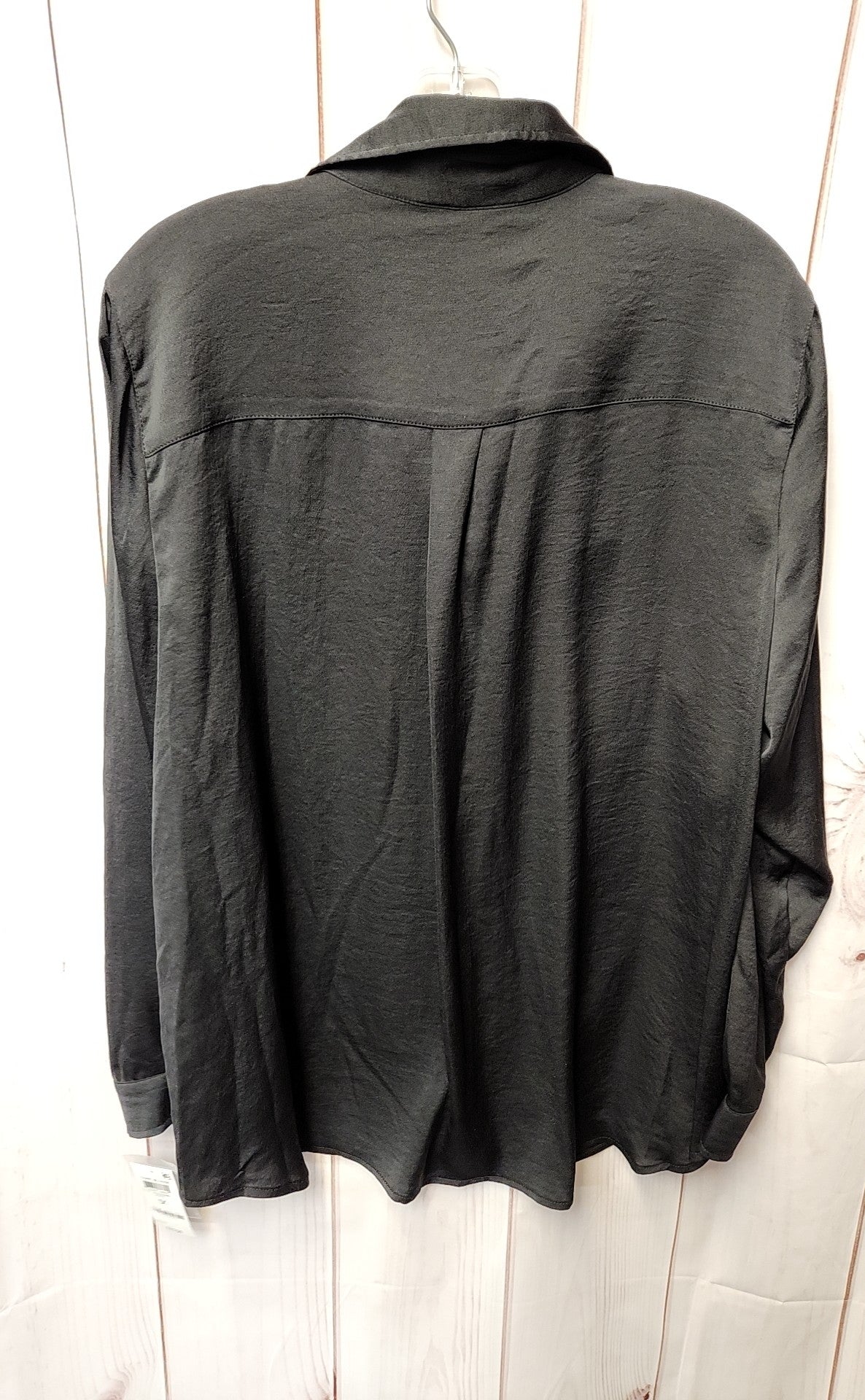 NWT Alfani Women's Size 1X Black Long Sleeve Top