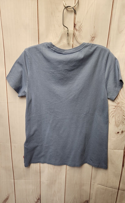 Levis Women's Size S Light Blue Short Sleeve Top