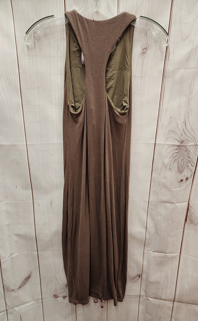 Klassy Network Women's Size S Brown Dress