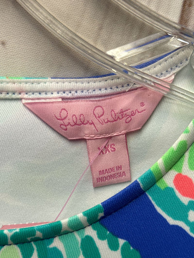 Lilly Pulitzer Women's Size XXS Green Dress