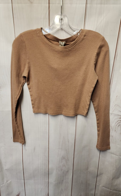 Bozzolo Women's Size M Brown Long Sleeve Top