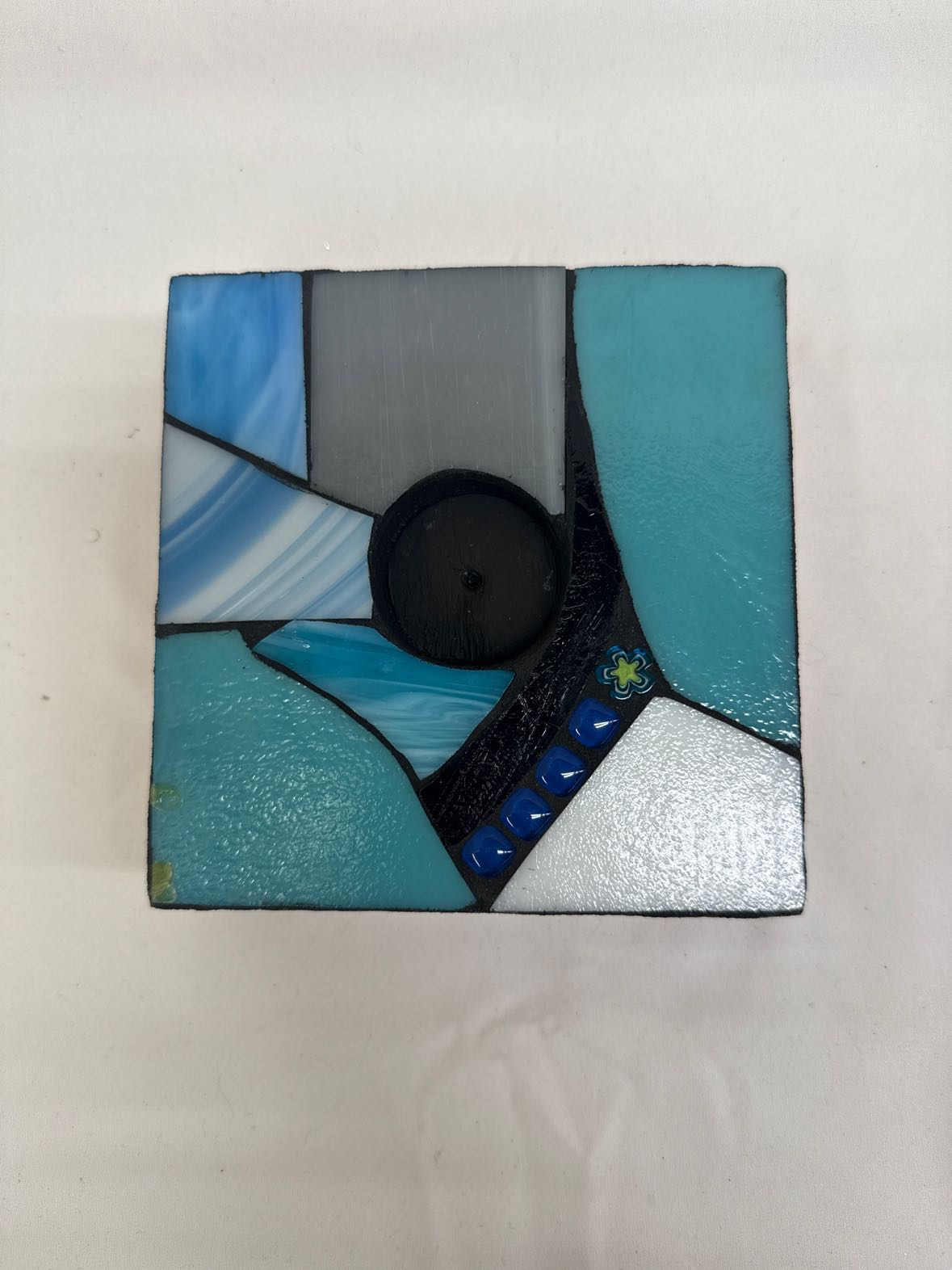 Blue Candleholder(s)