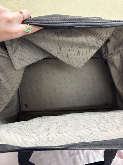 Atlantic Black Duffle Bag