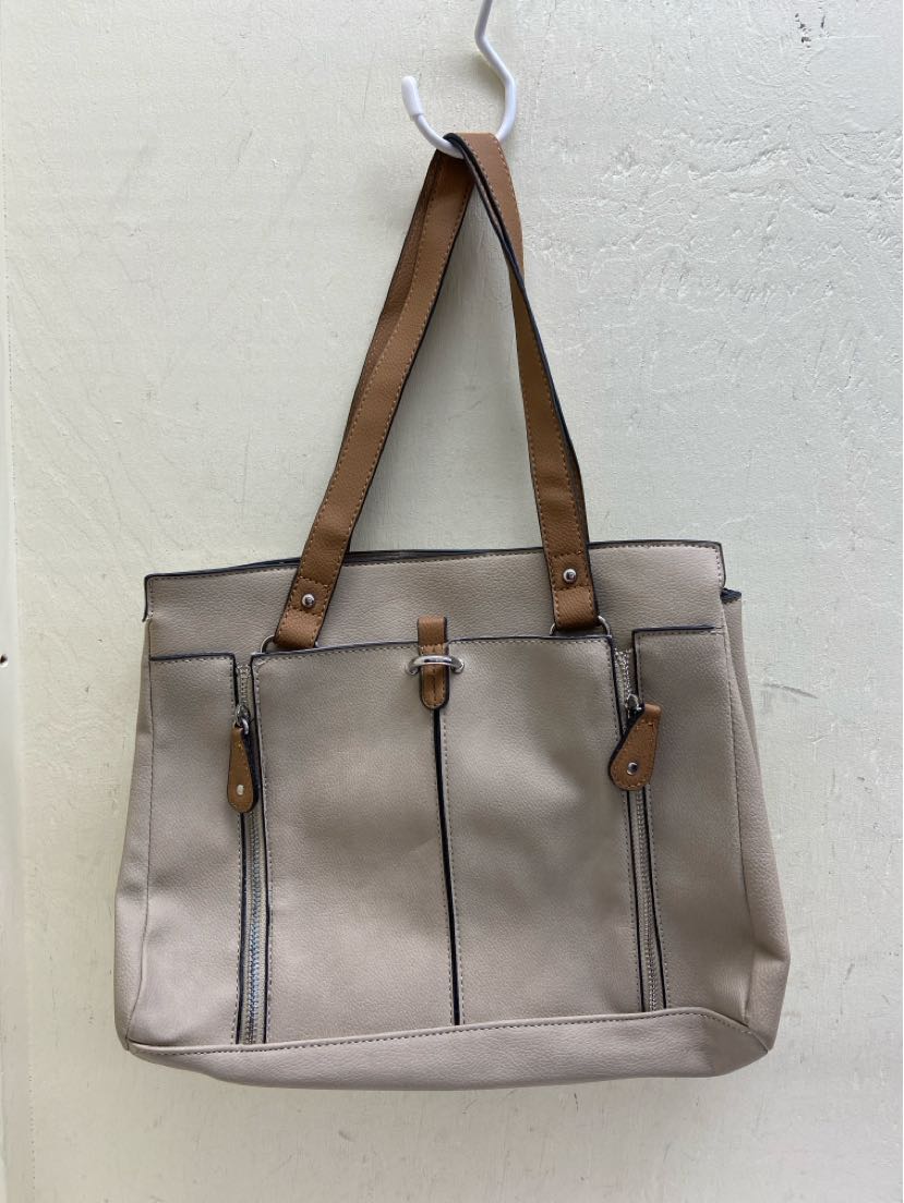 Tan Tote Bag