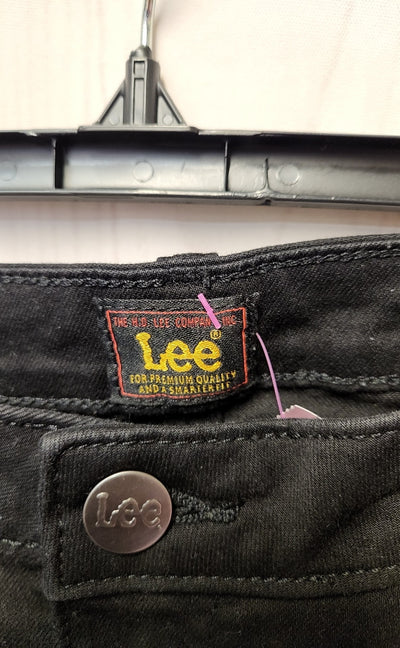 Lee Women's Size 16 Short Black Jeans