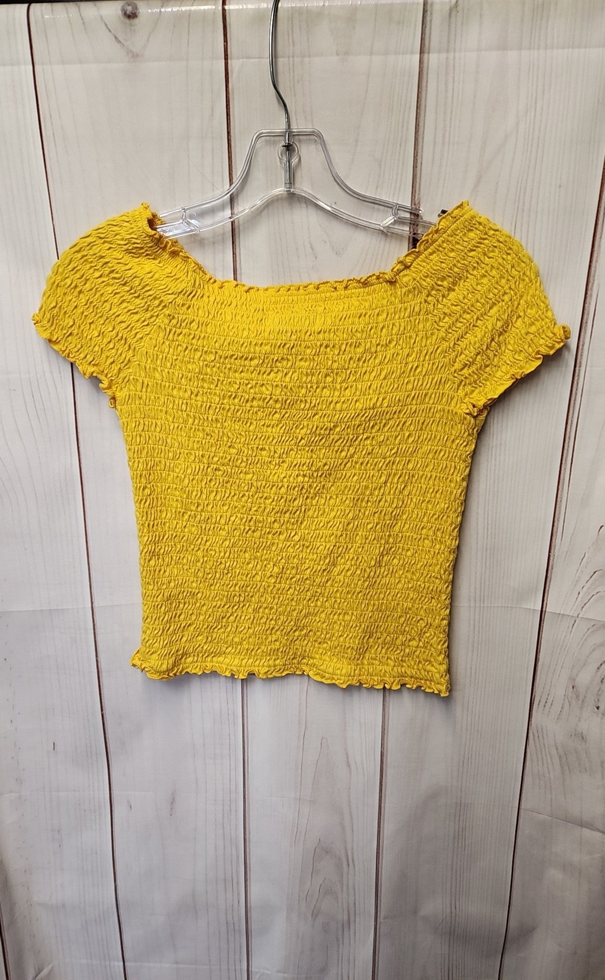 abercrombie Girl's Size 16 Yellow Shirt