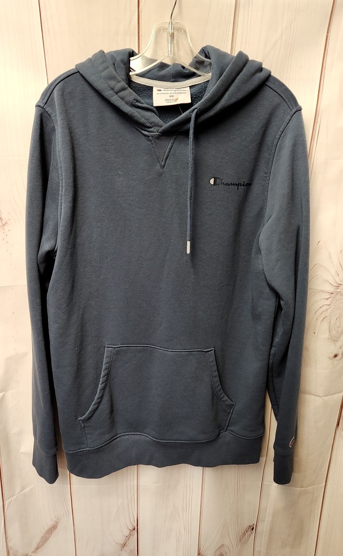 Champion Men's Size M Navy Blue Hoodie Hooded Sweatshirt