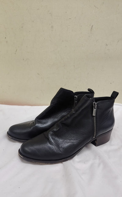 Lucky Brand Women's Size 8-1/2 Black Boots Shoes