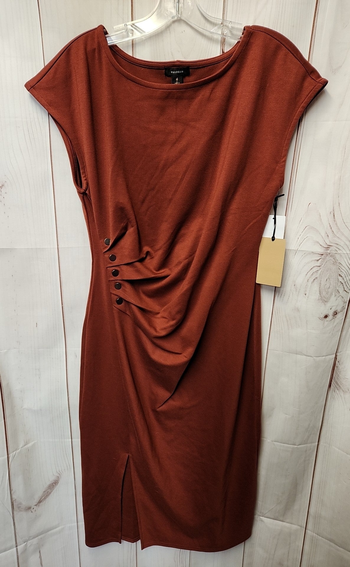 NWT Halogen Women's Size M Brown Dress
