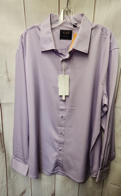 NWt Flex Men's Size 2X Purple Shirt