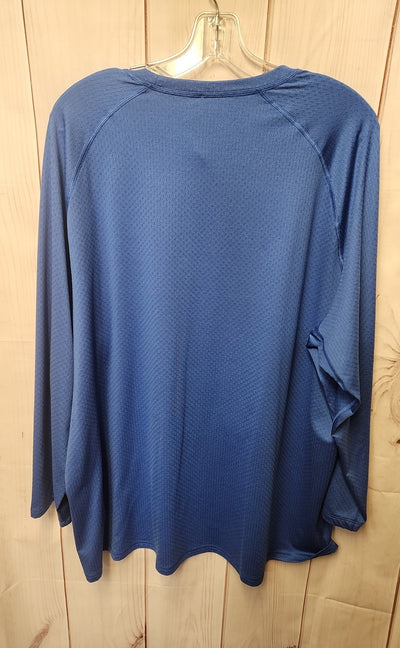 REI Men's Size XXL Blue Shirt